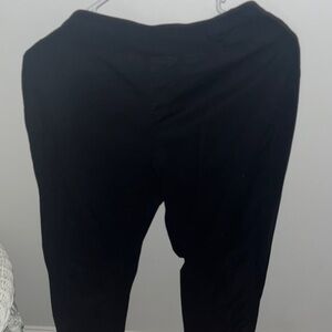 XCVI Black Cropped Ankle Pants